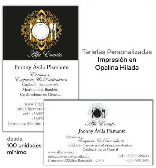 tarjeta productora