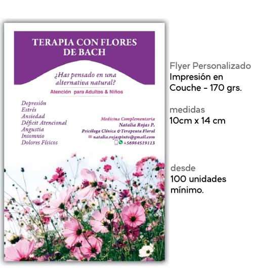 flyer psicologa Natalia Rojas